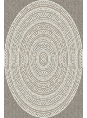 Ковер S171 - BEIGE - Круг - коллекция LUANA 2x2 м