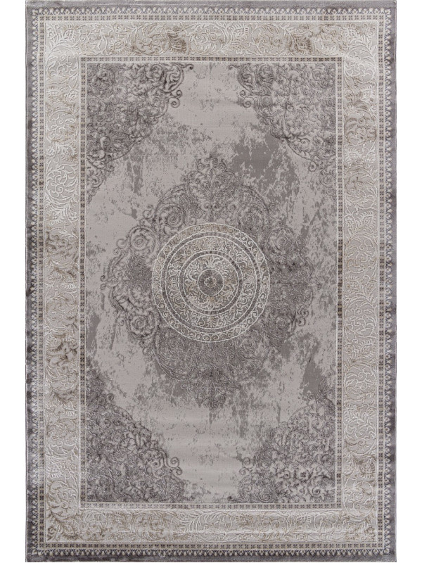 Ковер P0540 - L.GRAY / L.GRAY - Прямоугольник - коллекция LUCCI