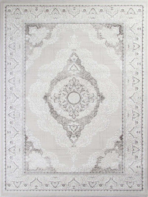 Ковер P156A - L.GRAY / L.GRAY - Прямоугольник - коллекция LUCCI