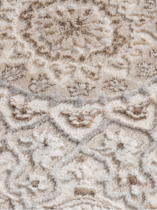Ковер 27381A - BEIGE / D.BEIGE - Прямоугольник - коллекция MARDIN