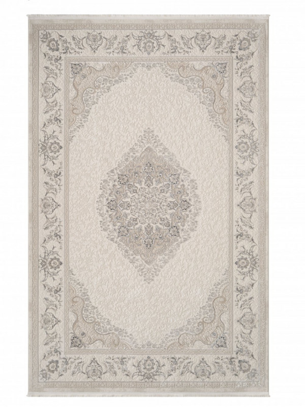 Ковер 27387B - BEIGE / GRAY - Прямоугольник - коллекция MARDIN