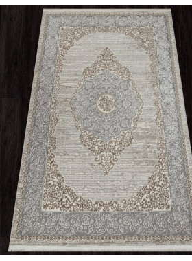 Ковер 26913A - GRY / D.BEIGE - Прямоугольник - коллекция MARMARIS 1,92x5 м