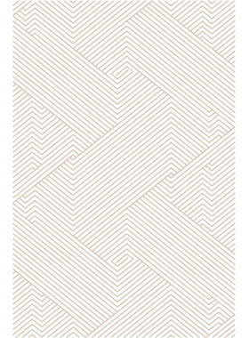 Ковер F627 - NATURAL-BEIGE - Прямоугольник - коллекция MILOS 2x3 м