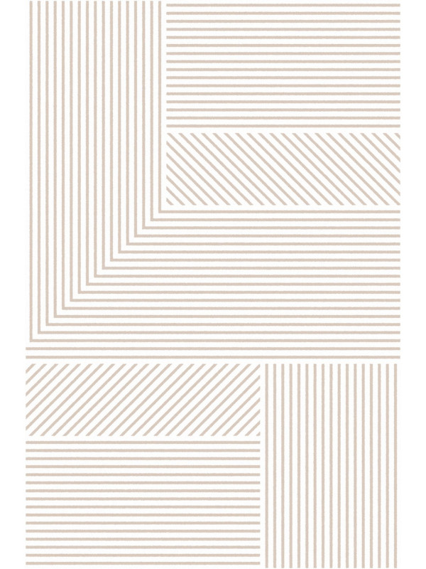 Ковер F628 - NATURAL-BEIGE - Прямоугольник - коллекция MILOS