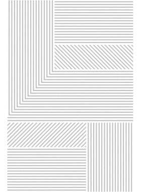 Ковер F628 - NATURAL-GRAY - Прямоугольник - коллекция MILOS 2x3 м