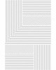 Ковер F628 - NATURAL-GRAY - Прямоугольник - коллекция MILOS