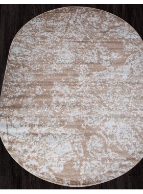 Ковер D941 - DARK BEIGE - Овал - коллекция MIRANDA 2x4 м