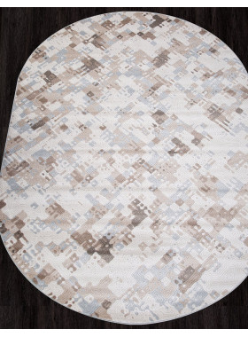 Ковер D958 - CREAM - Овал - коллекция MIRANDA 3x4 м