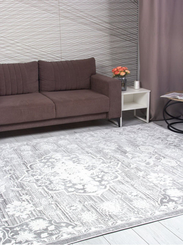 Ковер F702 - LIGHT GRAY - Прямоугольник - коллекция MONBLAN