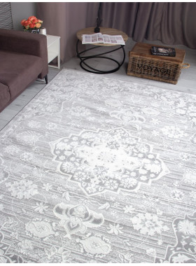Ковер F702 - LIGHT GRAY - Прямоугольник - коллекция MONBLAN 2x3 м