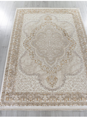 Ковер 27226 - BEIGE / BEIGE - Прямоугольник - коллекция MOSSO 3x5 м