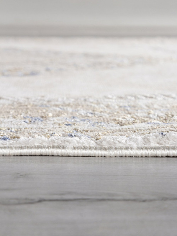 Ковер 27226 - BEIGE / BLUE - Прямоугольник - коллекция MOSSO