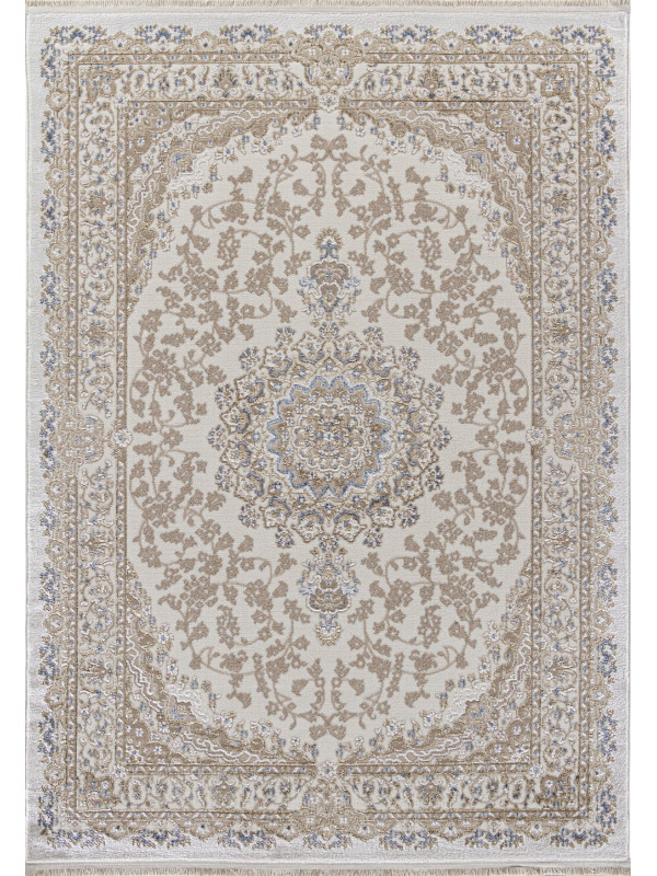 Ковер 27239 - CREAM / BLUE - Прямоугольник - коллекция MOSSO