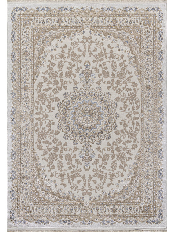 Ковер 27239A - CREAM / BLUE - Прямоугольник - коллекция MOSSO