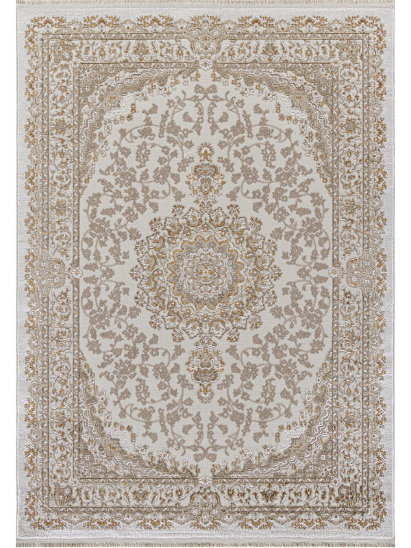 Ковер 27239A - CREAM / GOLD - Прямоугольник - коллекция MOSSO