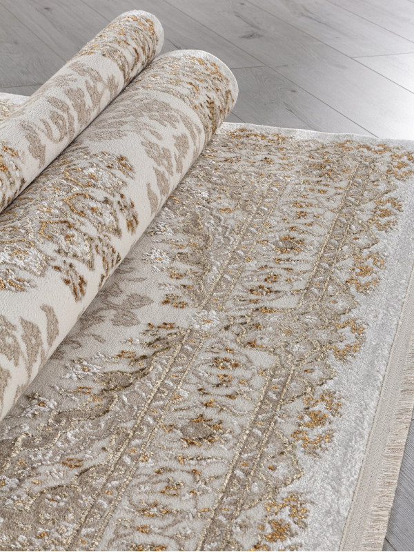 Ковер 27239A - CREAM / GOLD - Прямоугольник - коллекция MOSSO