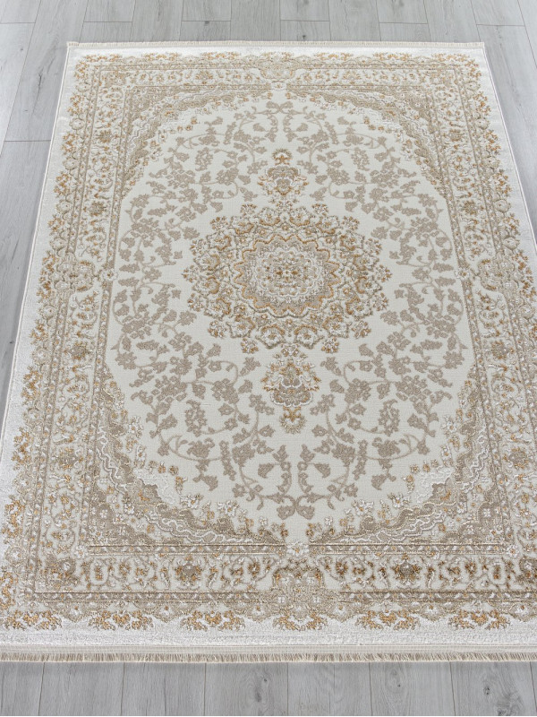 Ковер 27239A - CREAM / GOLD - Прямоугольник - коллекция MOSSO
