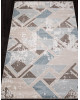 Ковер D979 - BEIGE-BLUE - Прямоугольник - коллекция NATUREL