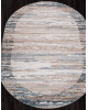 Ковер D983 - BEIGE-BLUE - Овал - коллекция NATUREL