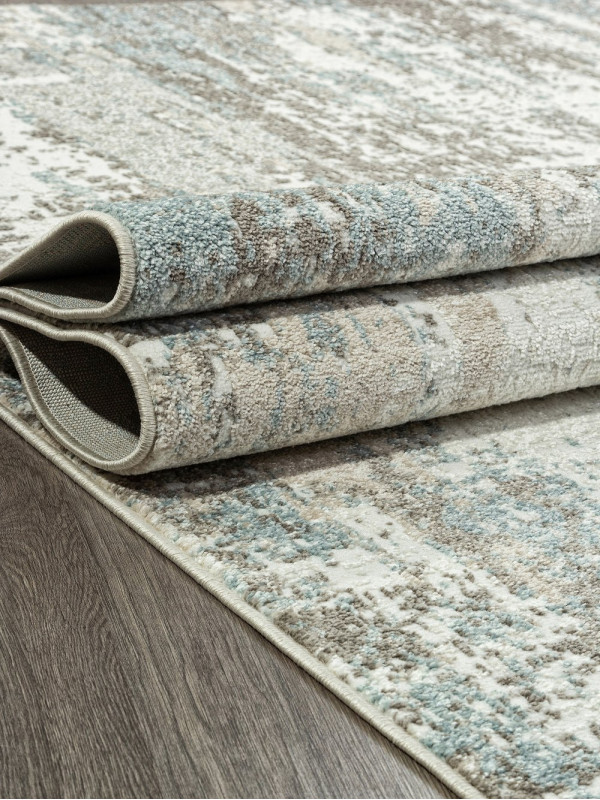 Ковер F229 - BEIGE-BLUE - Прямоугольник - коллекция NATUREL