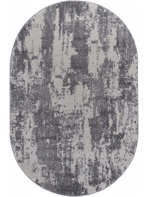 Ковер F229 - GRAY - Овал - коллекция NATUREL
