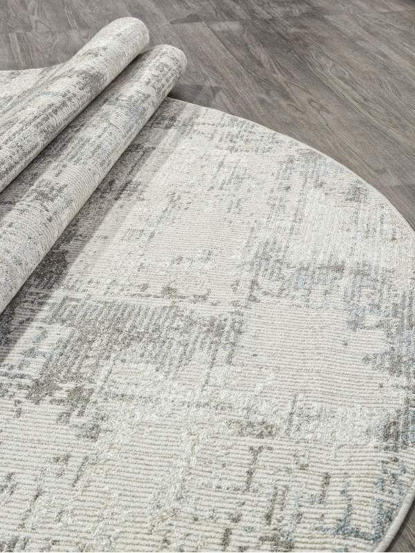 Ковер F230 - BEIGE-BLUE - Овал - коллекция NATUREL
