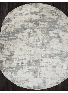 Ковер F230 - BEIGE-BLUE - Овал - коллекция NATUREL 1,5x2,3 м