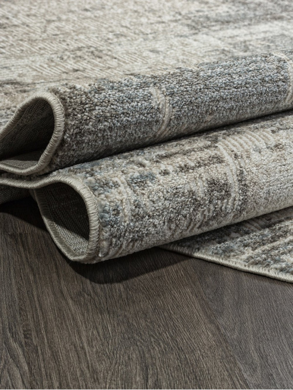 Ковер F230 - BEIGE-BLUE - Овал - коллекция NATUREL