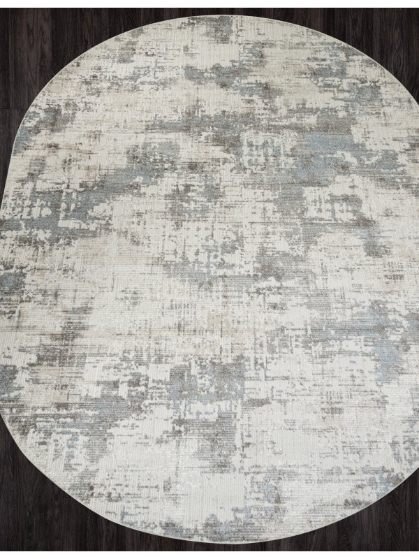 Ковер F230 - BEIGE-BLUE - Овал - коллекция NATUREL