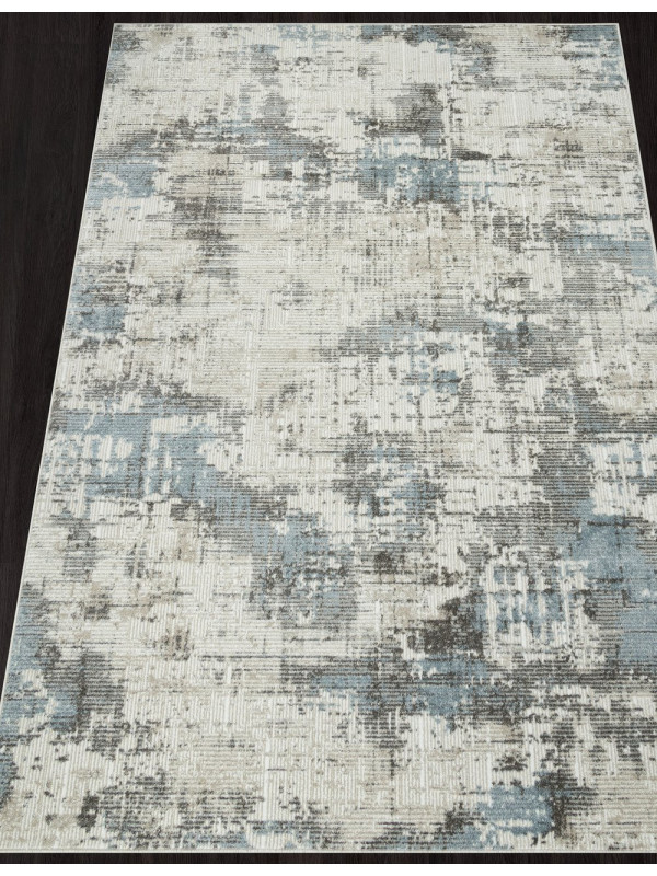 Ковер F230 - BEIGE-BLUE - Прямоугольник - коллекция NATUREL