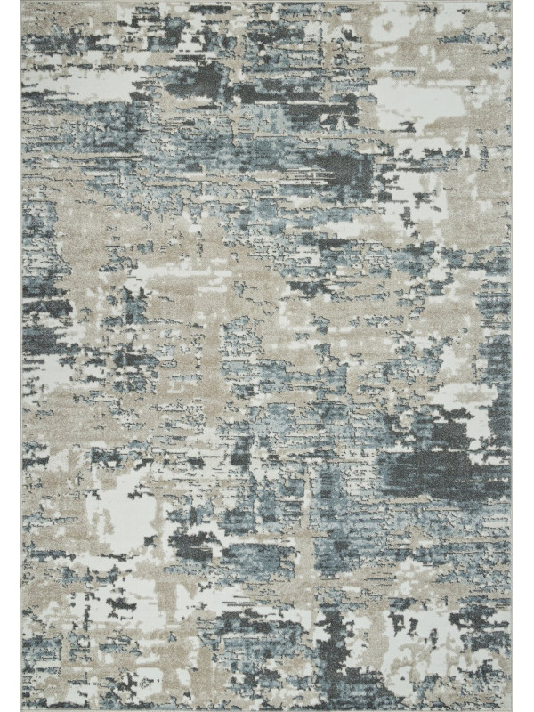 Ковер F231 - BEIGE-BLUE - Прямоугольник - коллекция NATUREL