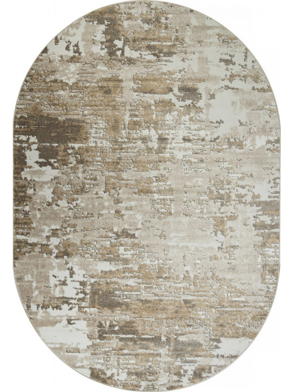 Ковер F231 - BEIGE - Овал - коллекция NATUREL