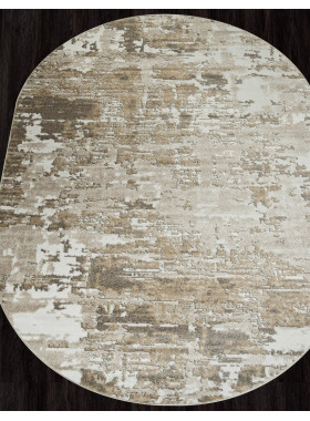 Ковер F231 - BEIGE - Овал - коллекция NATUREL 1x2 м