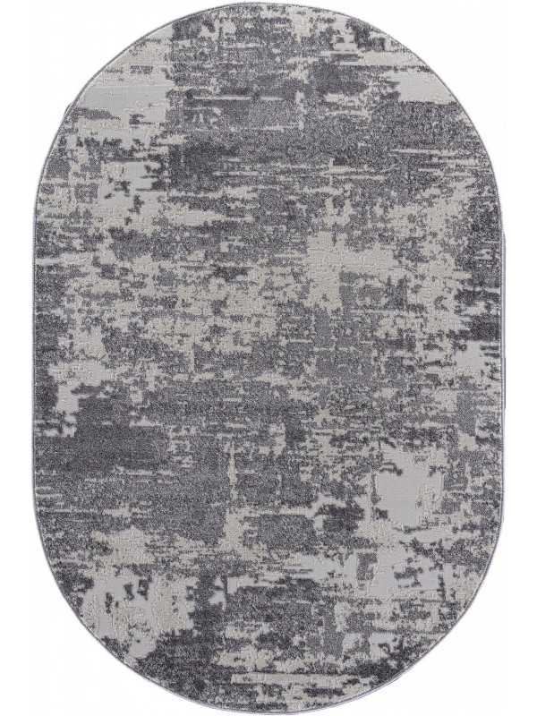 Ковер F231 - GRAY - Овал - коллекция NATUREL