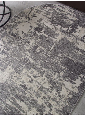 Ковер F231 - GRAY - Овал - коллекция NATUREL 2,5x4 м
