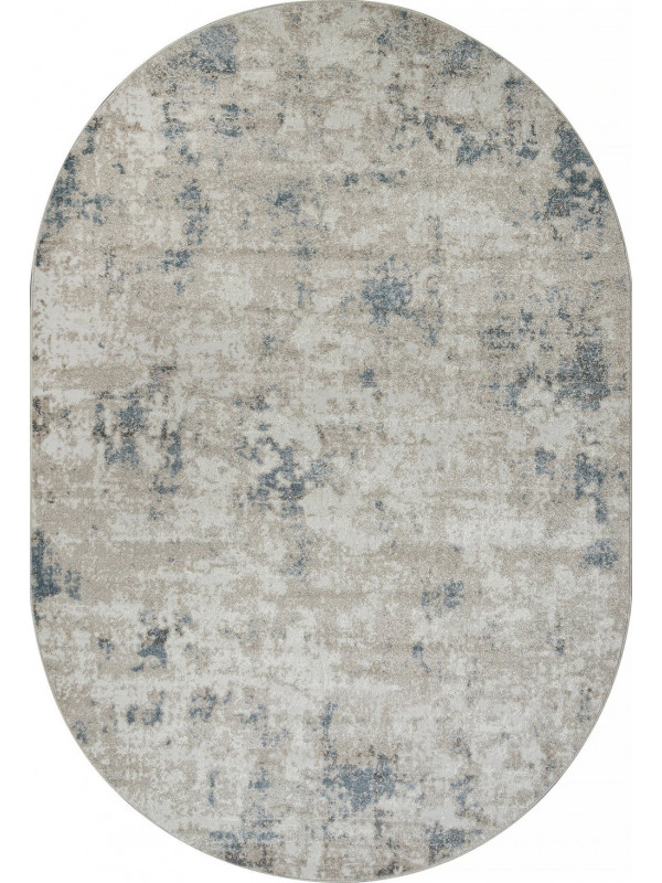 Ковер F232 - BEIGE-BLUE - Овал - коллекция NATUREL