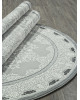Ковер GL038G - GREY / GREY - Овал - коллекция NENSI