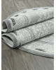 Ковер GL038G - GREY / GREY - Овал - коллекция NENSI
