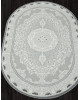 Ковер GL038G - GREY / GREY - Овал - коллекция NENSI