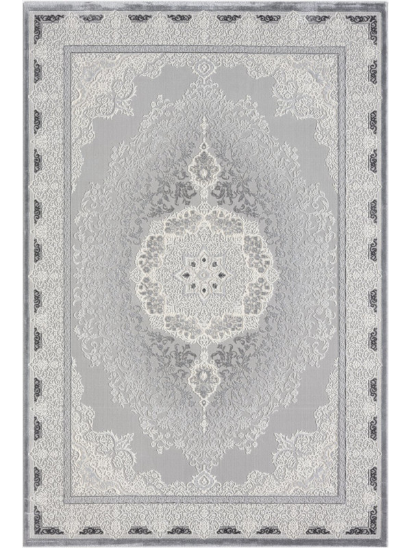 Ковер GL038G - GREY / GREY - Прямоугольник - коллекция NENSI