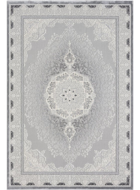 Ковер GL038G - GREY / GREY - Прямоугольник - коллекция NENSI 0,8x1,5 м