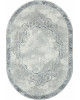 Ковер GL073T - GREY / GREY - Овал - коллекция NENSI