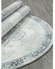Ковер GL073T - GREY / GREY - Овал - коллекция NENSI