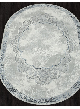 Ковер GL073T - GREY / GREY - Овал - коллекция NENSI 1,95x2,9 м