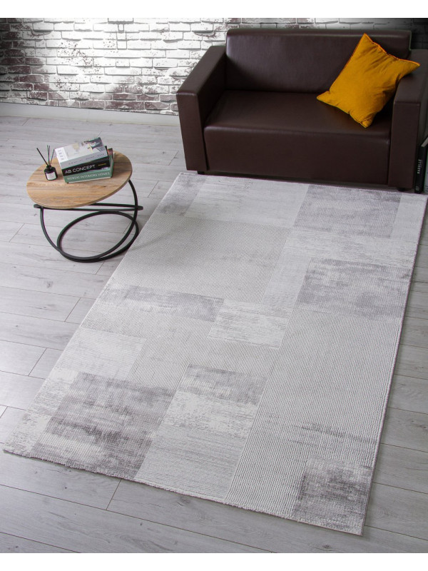 Ковер GL104G - GREY / GREY - Прямоугольник - коллекция NENSI