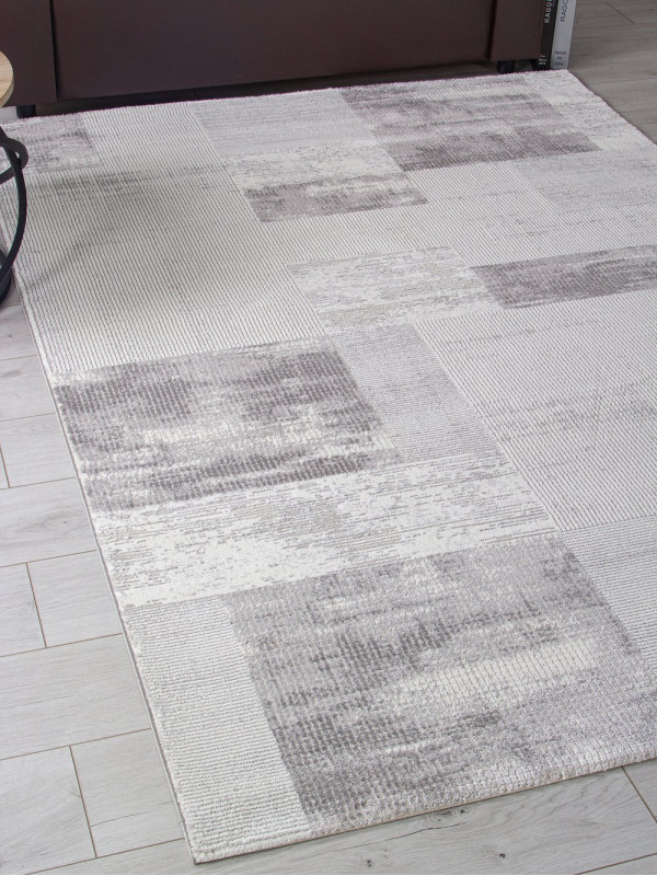 Ковер GL104G - GREY / GREY - Прямоугольник - коллекция NENSI
