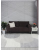 Ковер GL235G - GREY / GREY - Прямоугольник - коллекция NENSI