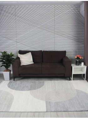 Ковер GL235G - GREY / GREY - Прямоугольник - коллекция NENSI 2x2,9 м