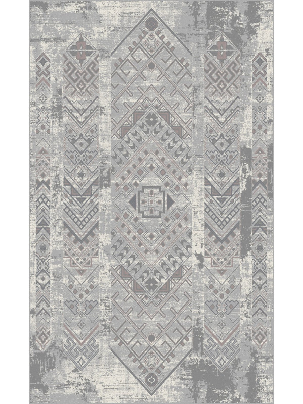Ковер F510 - GRAY-BEIGE - Прямоугольник - коллекция NORD