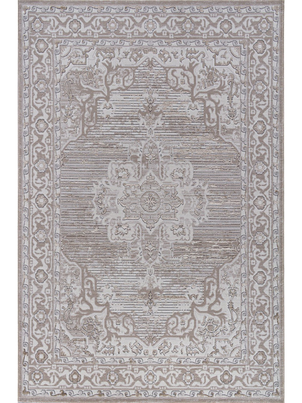 Ковер 04089A - CREAM HB / LIGHT GRI HB - Прямоугольник - коллекция NOVA